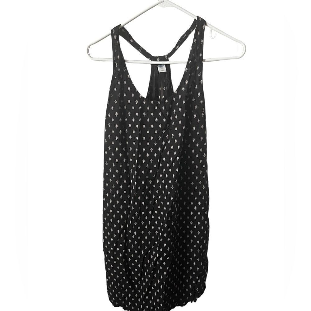 Old Navy Keyhole Printed Short Shift Dress Size Medium